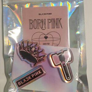 Blackpink K-pop Pins (Fan-made) Set of 3